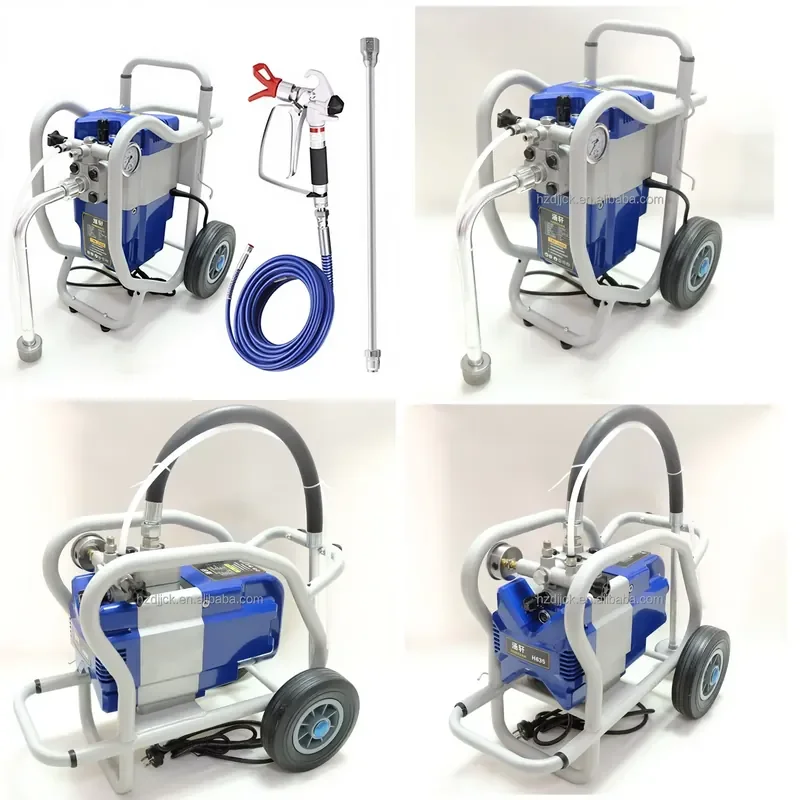 2026CE Professional 220V High-Pressure Airless Pump Spraying Machine Multi-Functional Electric DIY Household Paint