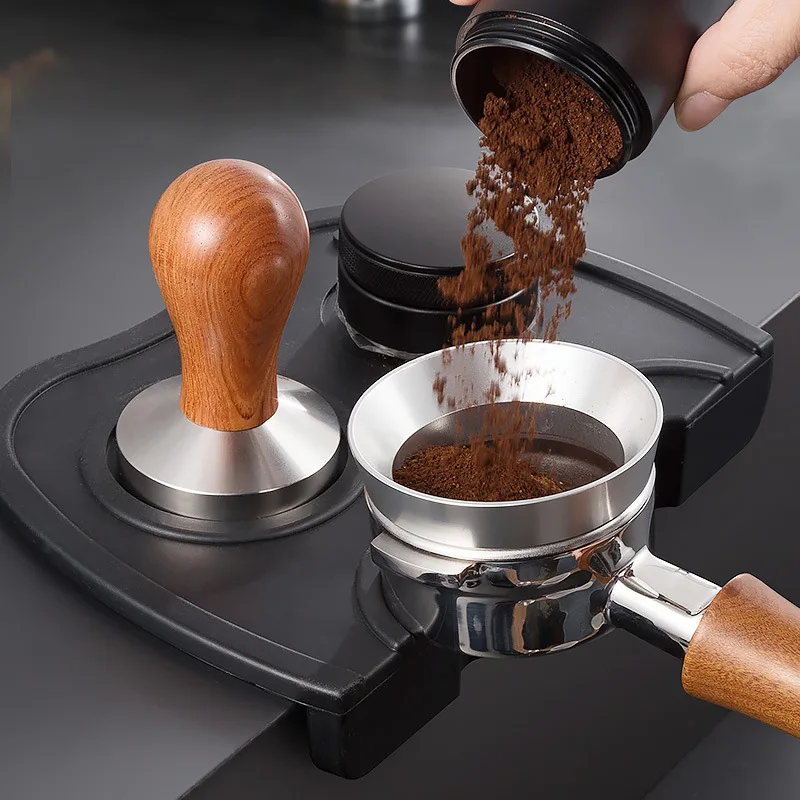 Coffee Kit Breville Barista Accessories Magnetic for Espresso Dosing Tool Ring 51MM 53MM 58MM Portafilter Supplies Funnel Pro
