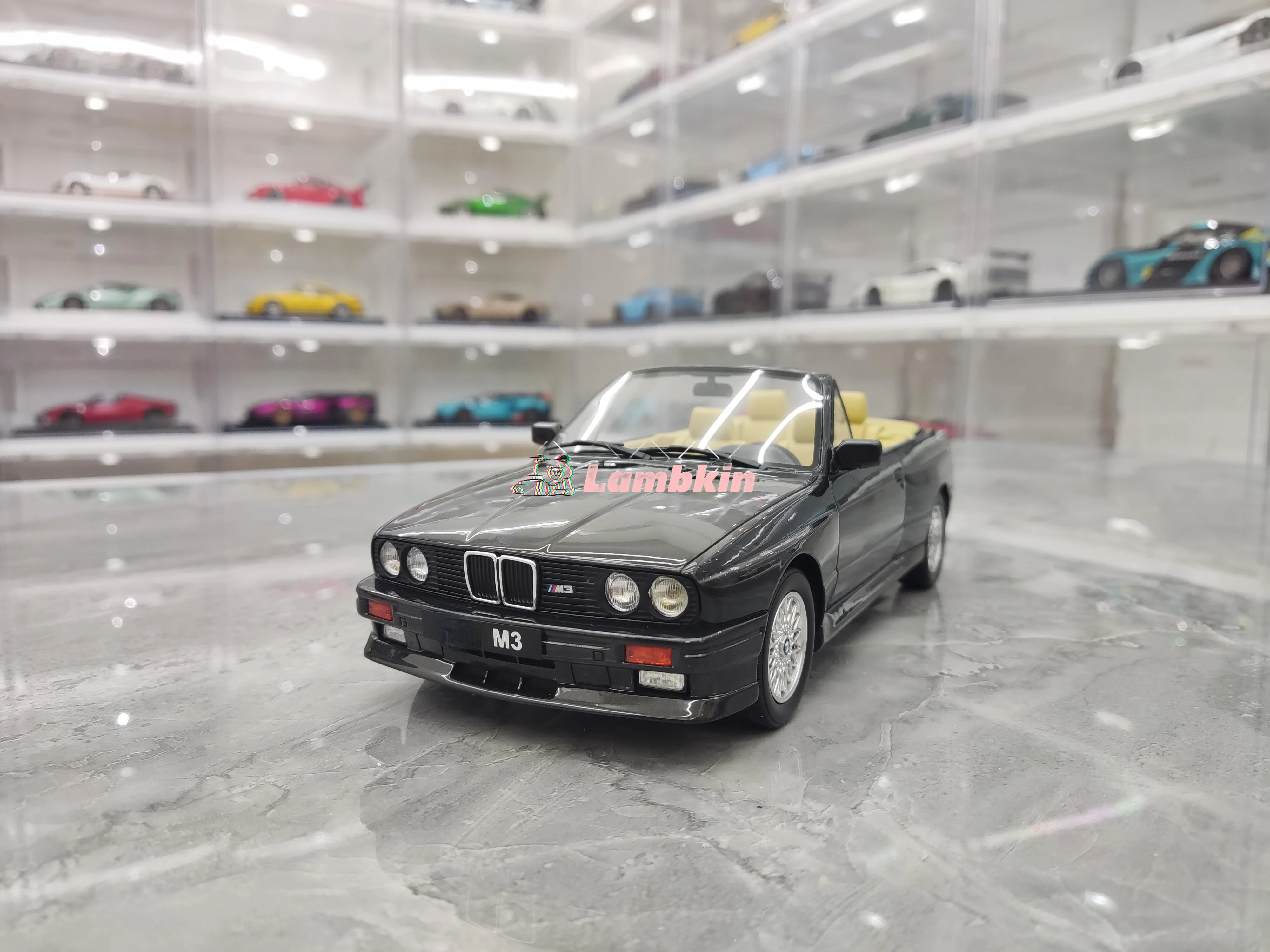 OTTO 1/18 For E30 M3 Convertible 1989 Limited Edition Simulation Resin Car Model Collection