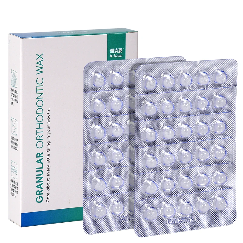 

1 Box Dental Orthodontic Protective Wax Anti-grinding Individually Packaged Braces Wax Food-grade Dental Oral Protection Wax