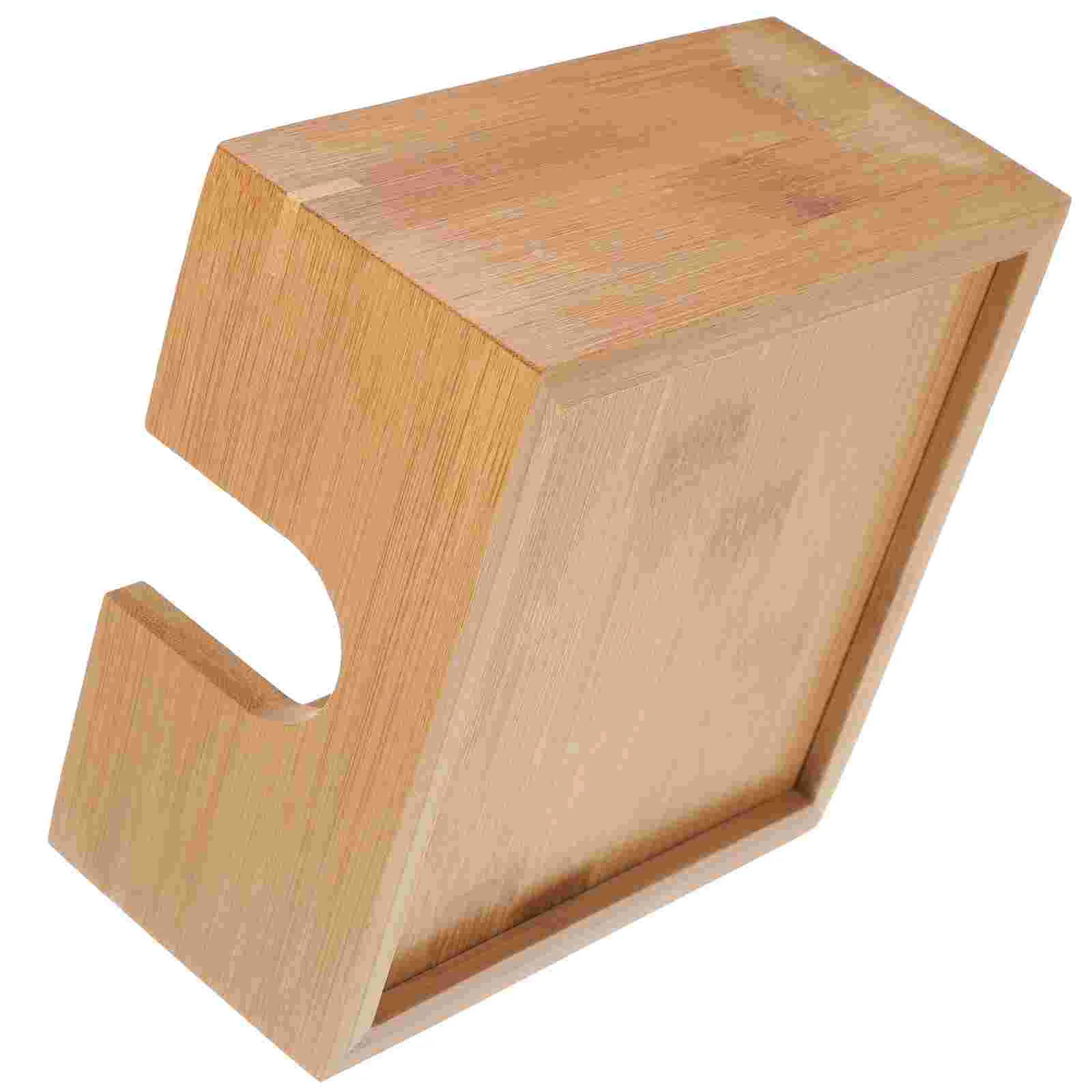 Bamboo Napkin Holder Lunch Napkin Holders Tables Decorative Napkin Tray Dining Table Kitchen Wooden Luncheon Napkin Holder