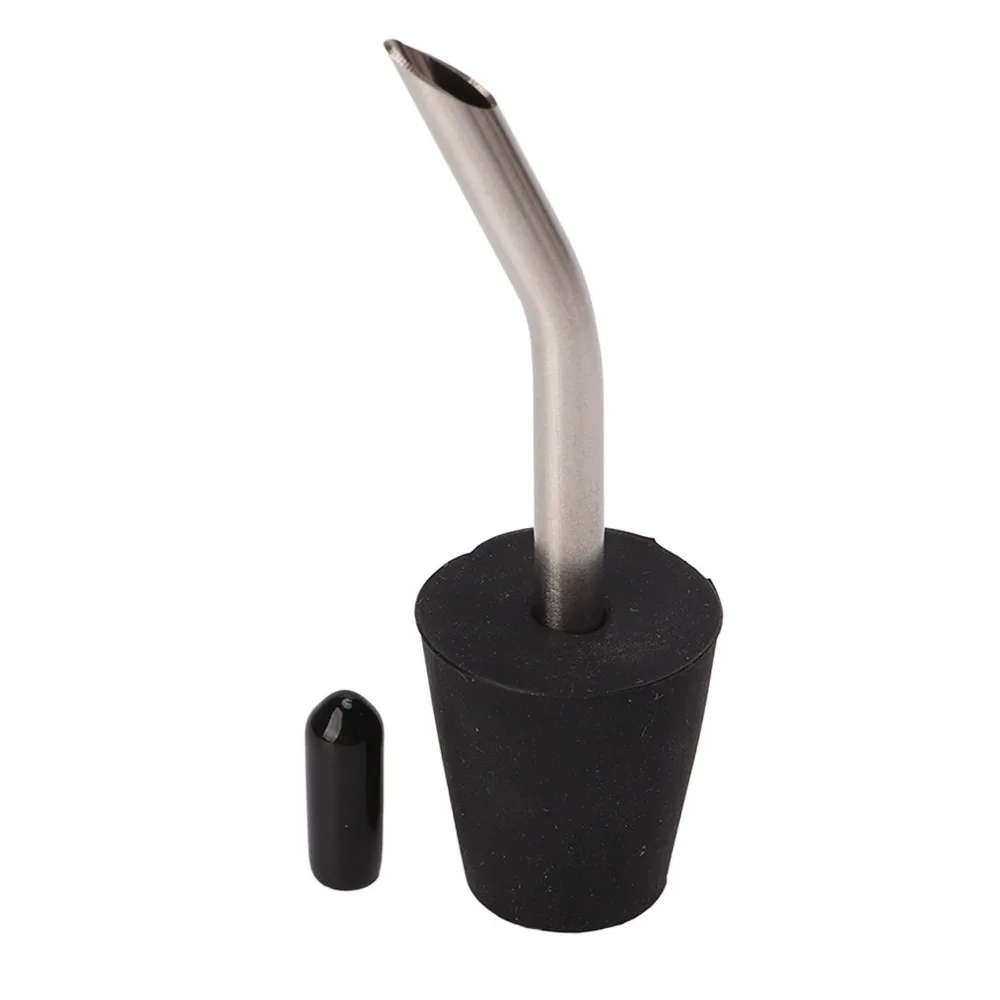 Stainless Steel, Silicone Kettle Spout Extension Easy Pouring With Brush Water Kettles Spout Portable Teapot Extension Spout