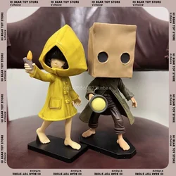 Hot Game GK Little Nightmares Anime Figurine Six Figure Mono Action Figure Toys Kids Christmas Collectible Model Decoration Gift