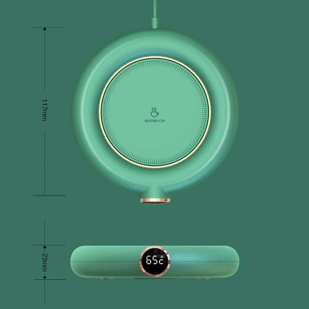 紅茶とコーヒー用の加熱パッド,マグカップ加熱トレイ,飲料用コースター