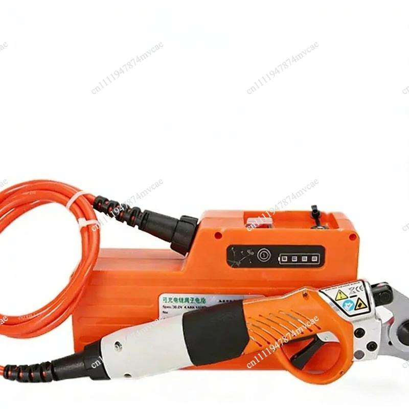 450W Electric Rechargeable Scissors Pruning Shears Tree Garden Tool Branches Pruning Tool  Lithium Battery