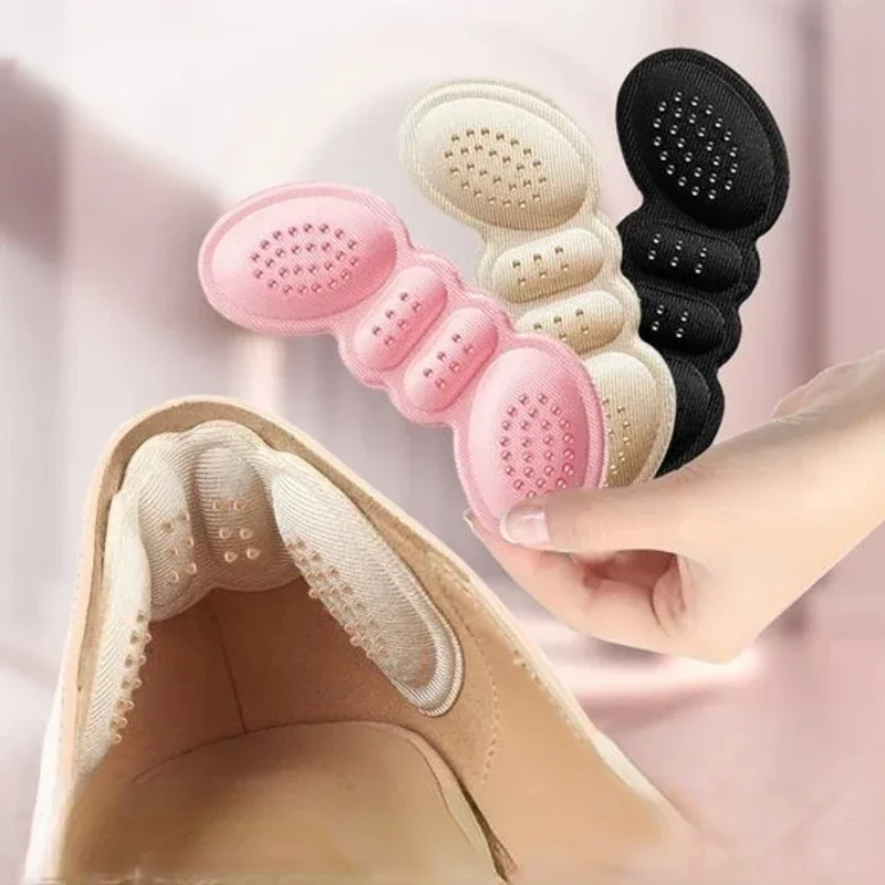 

Heel Sticker Heel Drop Prevention Artifact Anti-wear Foot Stickers High-heel Shoes Half-size Insole Artifact Adjusted Shoe Size