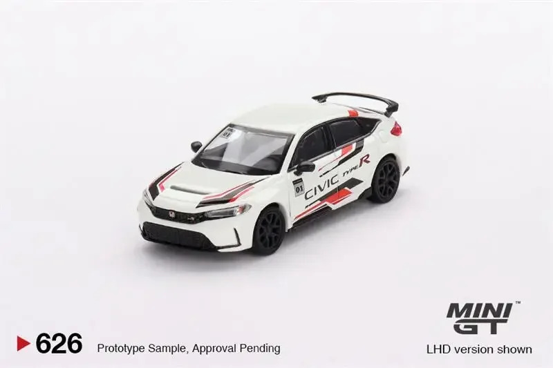 

Мини GT 1:64 Civic Тип R 2023 литая модель автомобиля