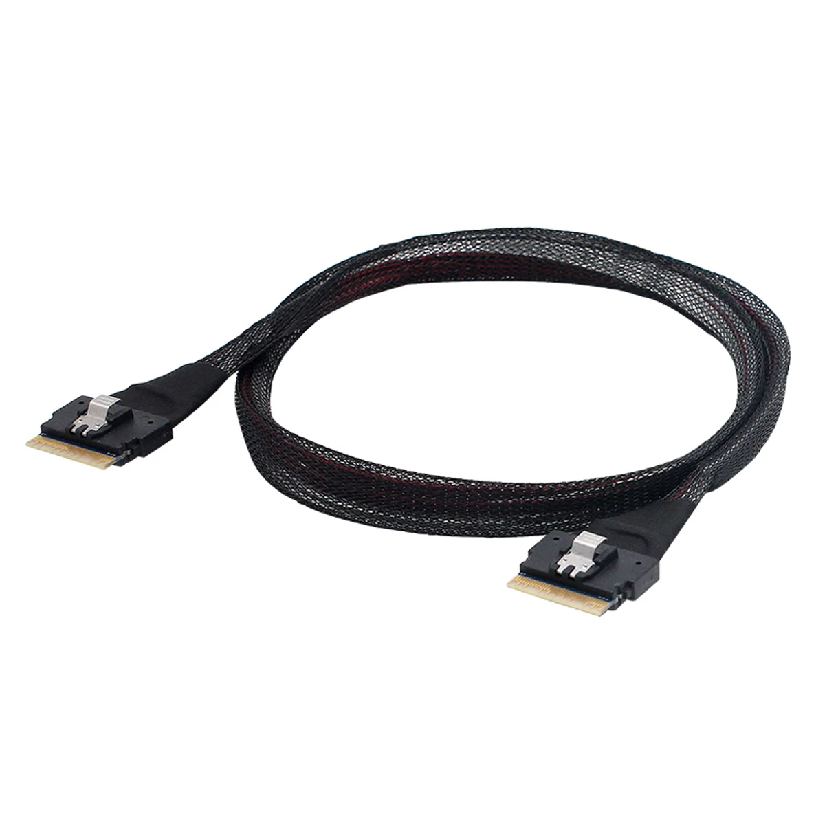 

CY SFF-8654 8i 74pin PCI-E Slimline SAS 4.0 Host to SFF-8654 74Pin Slim SAS Cable