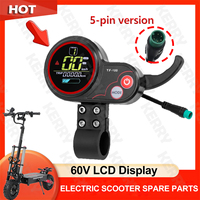 TF-100 60V 5Pin LCD Electric Scooter Display For YUNLI JINGBO Controller LAOTIE  ANGWATT T1 C1 F1 BOYUEDA KUGOO KUKIRIN DUOTTS