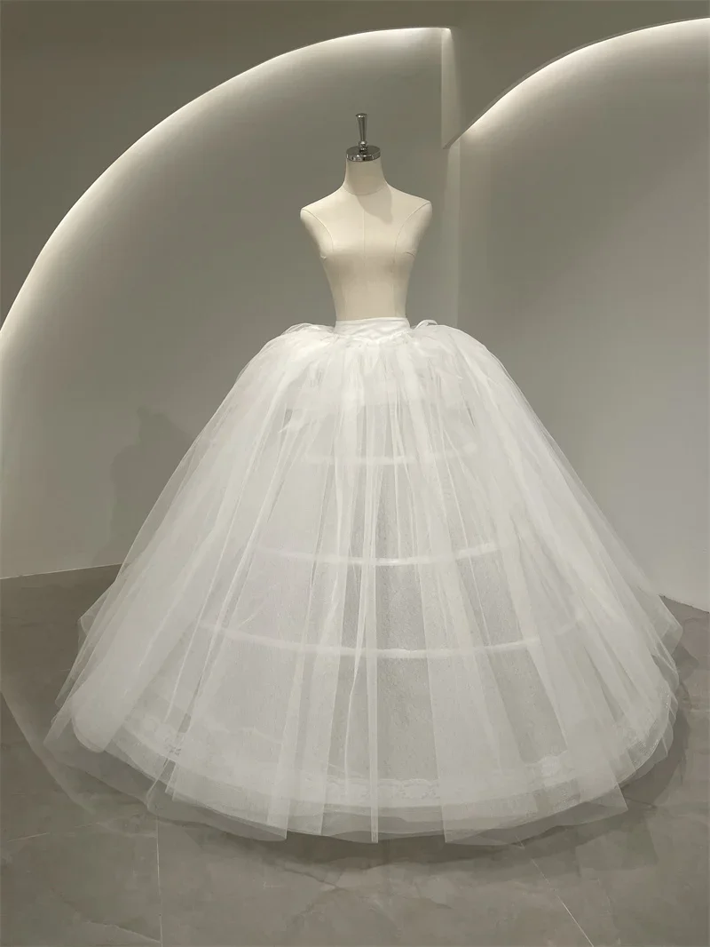 Petticoat For QUEENSGOWN Wedding Dress Bustle In Stock For Bridal Ball Gown Underskirt With Inner Lining And Steel Ring