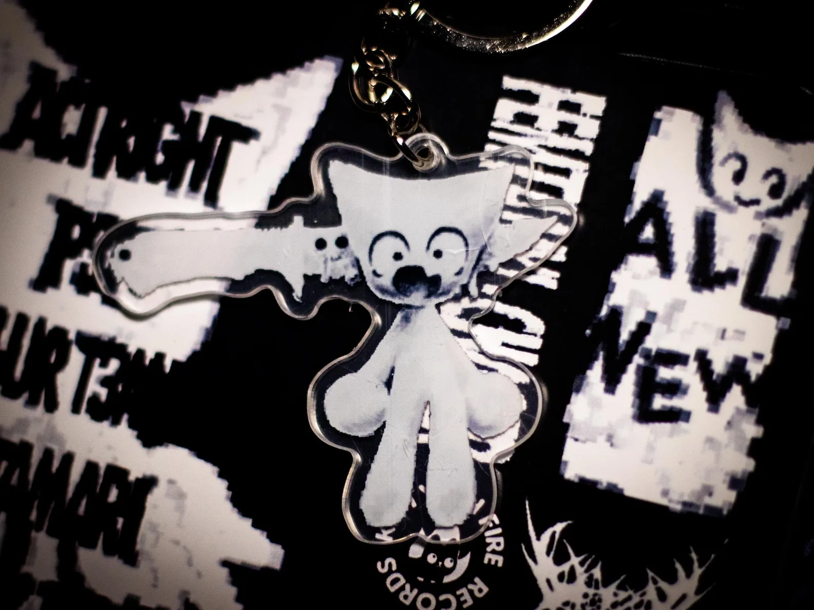 FEMTANYL - CHASER Acrylic Keychain Unique Design Accessory, Perfect Gift Idea, Durable & Stylish, Ideal for Everyday Use