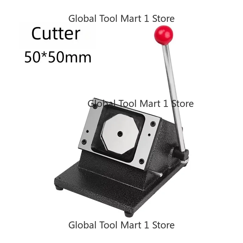 63x63MM-Square-Manual-Badge-Making-Machine-New-Condition-Core-Motor-Fridge-Magnet-Photo-Maker-for-Paper-Processing