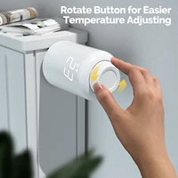 MOES TRV Tuya ZigBee Thermostatic Radiator Valve SmartLife Wireless Remote Heating Temperature Controller Alexa Voice Control - Image 5