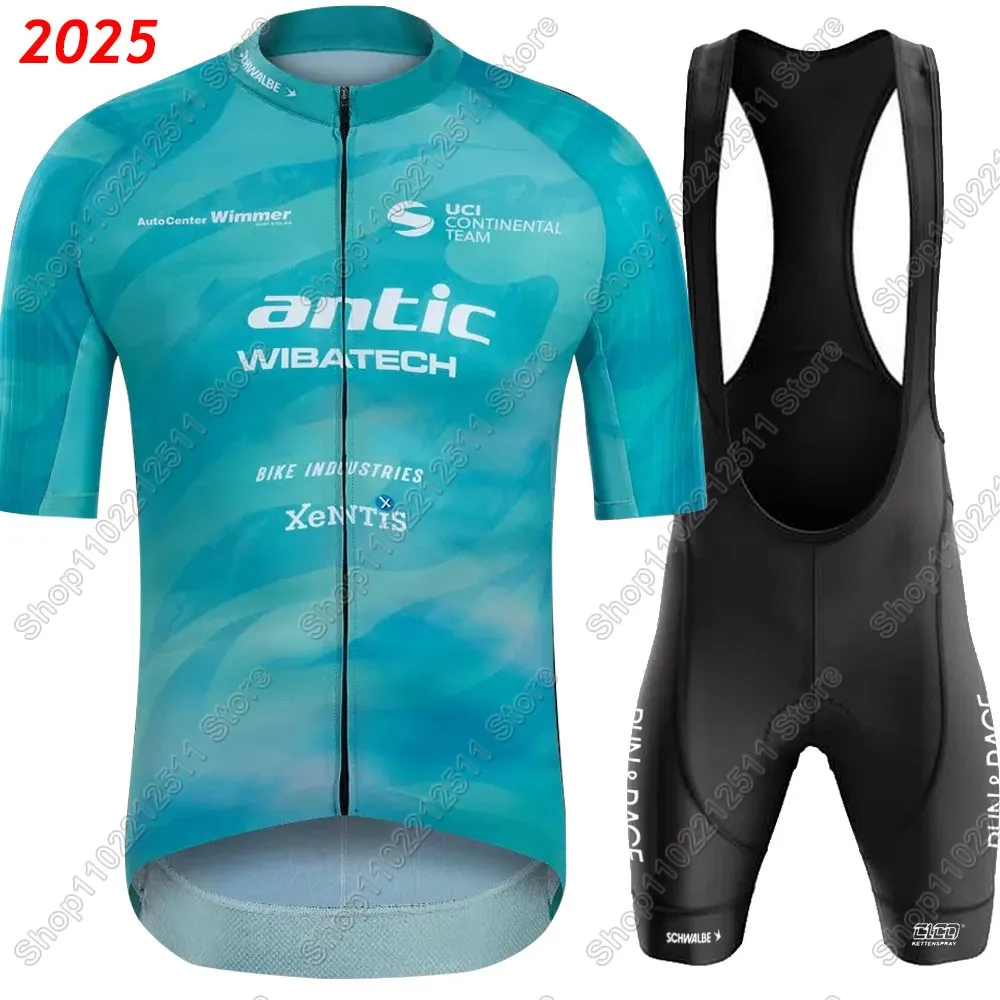

2025 Run & Race - Wibatech Cycling Jersey Set Mens Clothing Road Bike Suit Mountain Bicycle Shirt Bib Shorts MTB Ropa Maillot