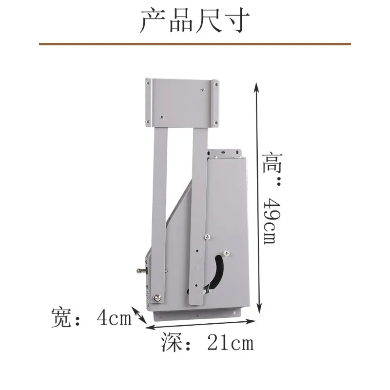 Soft Close Damping Cabinet Lifter Bracket Wall Hanging Cabinet Basket Lifting Mechanism Kitchen Hardware