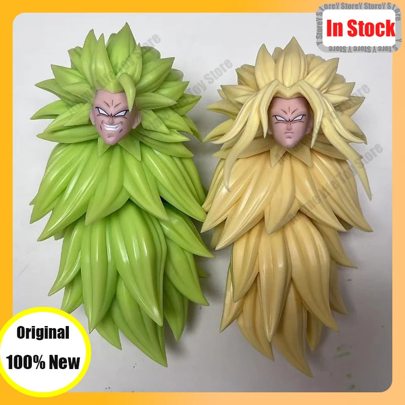 

dragon ball Beast Elf Series Manga Character Broli Double Color Handmade Custom Headmodel Figurine Model Toy Gift