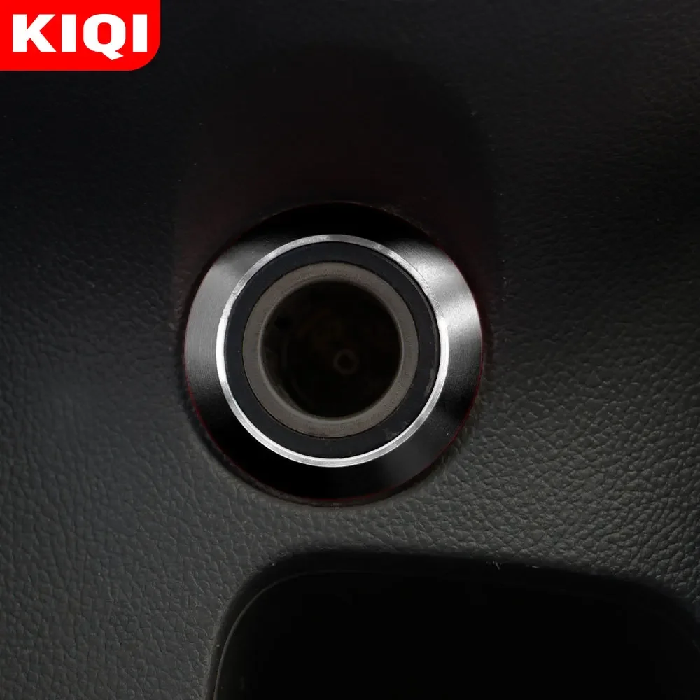 Car Cigarette Lighter Decoration Circle Trim Sticker for Chevrolet Chevy Cruze Sedan Hatchback Malibu 2009 - 2015 Accessories