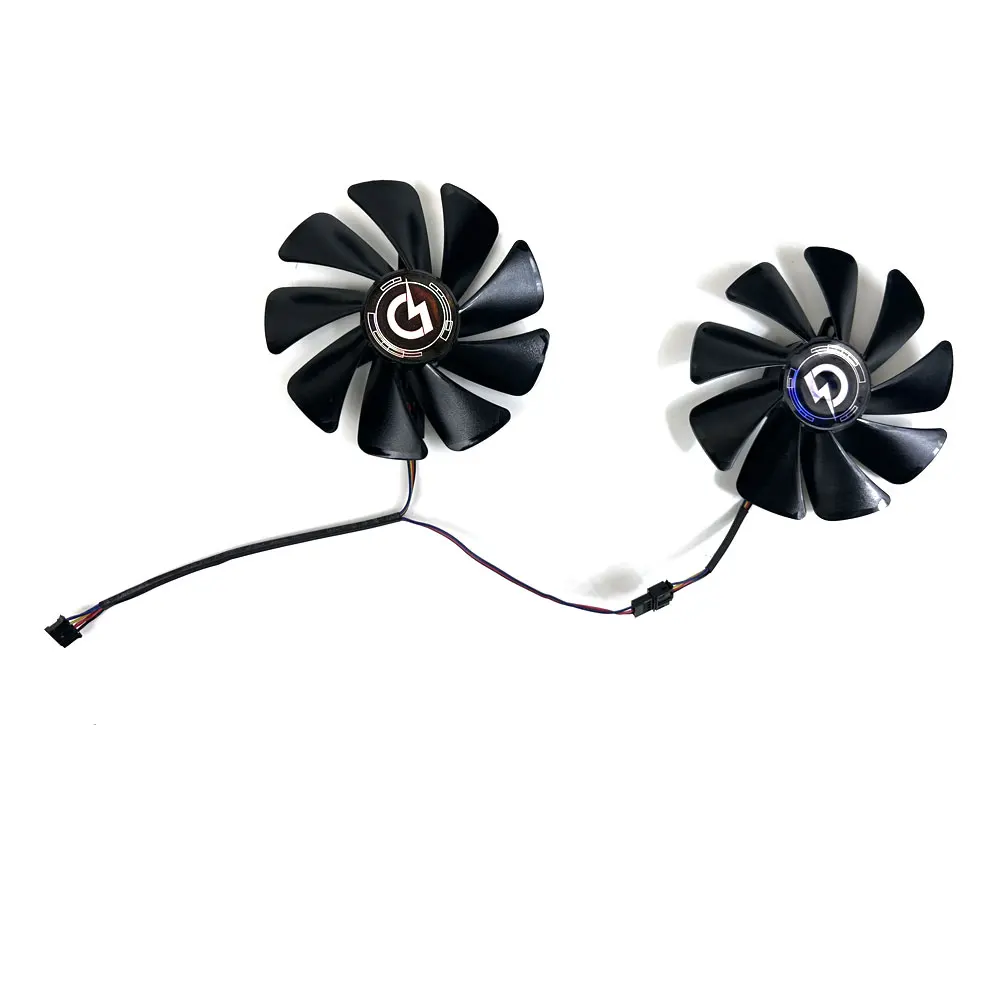 Ventola di raffreddamento RTX3070 GPU a 4pin da 2 pezzi 95MM per ventole per schede video PELADN RTX 3070 RTX3060Ti