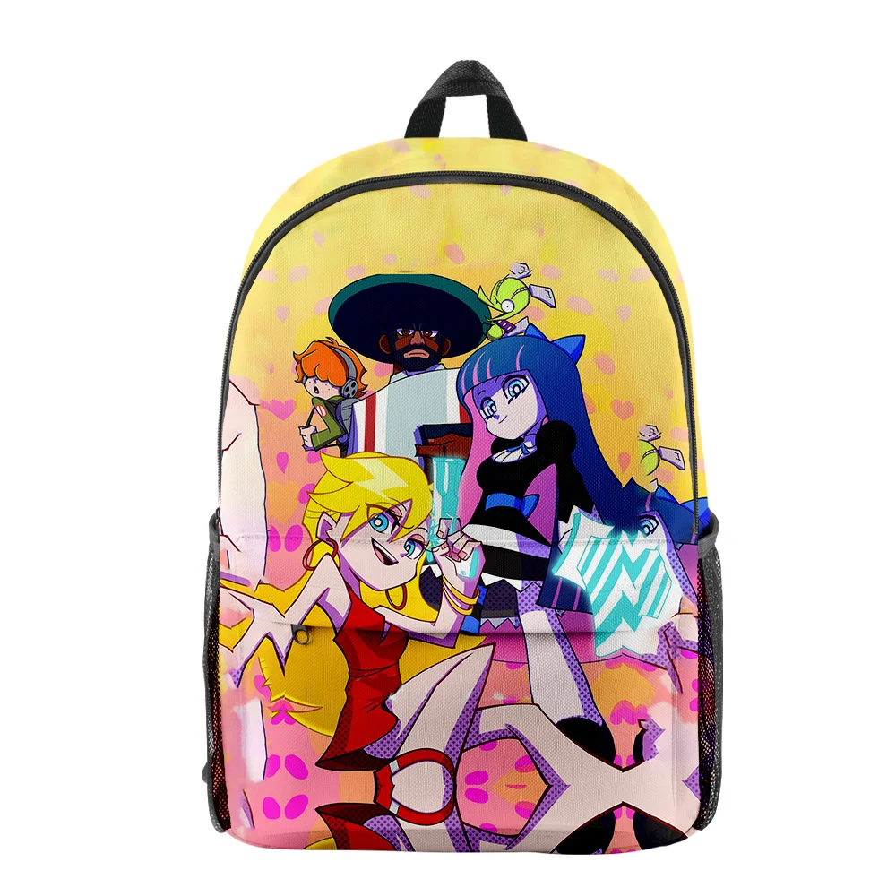 

Panty and Stocking 2023 New Anime Backpack Student School Bag Unisex Daypack Zipper Traval Bag Harajuku Bag