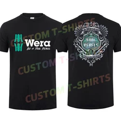 2024 Men T Shirt Casual Wera Tools T-shirt Graphic Summer Short Sleeves 100% Cotton S-3XL Cool Tee