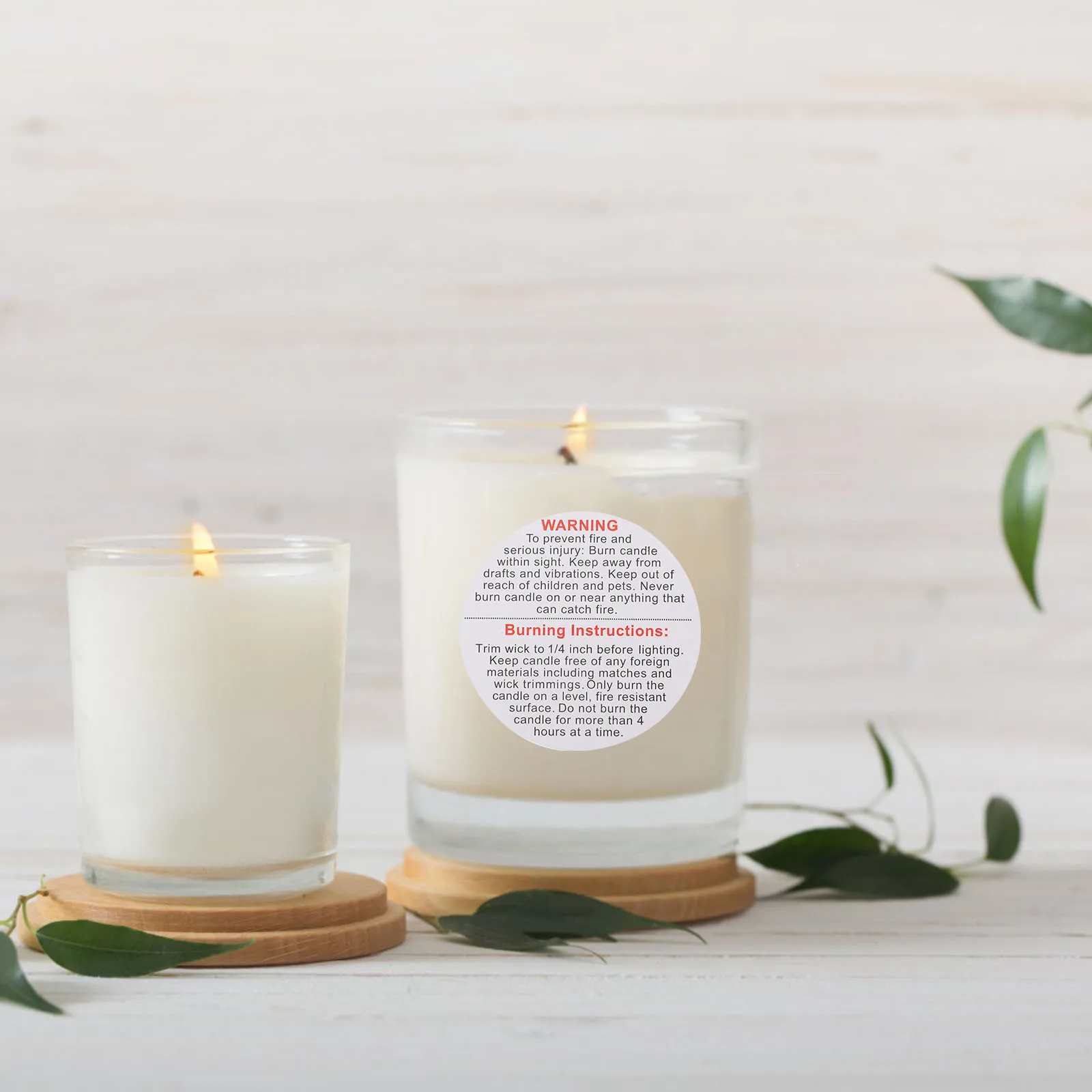 

Warning Labels Waterproof Self Adhesive Stickers For Diy Jars Wax Melts Safety Label Decals Making Supplies