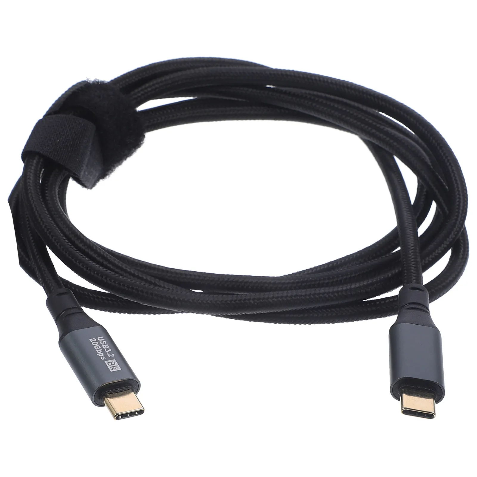 Type-C Data Cable USB 3.2 20Gbps Ultra Fast Data Transfer 100W Pd Charging 8K Hd Mirroring Rugged Braided USB Cable