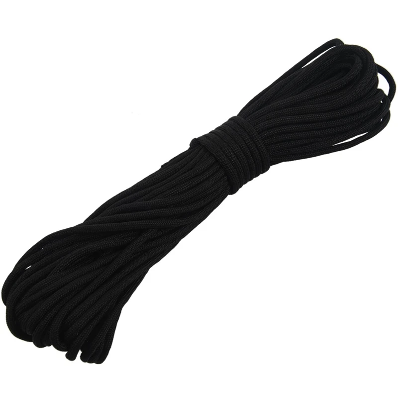 

2X ROPE 5Mm Diameter Cord Black Tent Cord