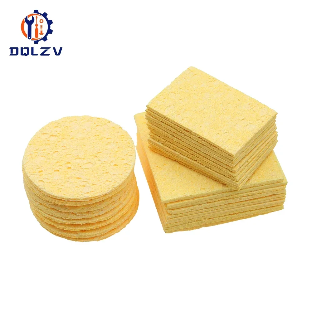 5PCS High Quality High-temperature Resistant Sponge Electric Soldering Iron Sponge Head Cleaning Sponge Pad