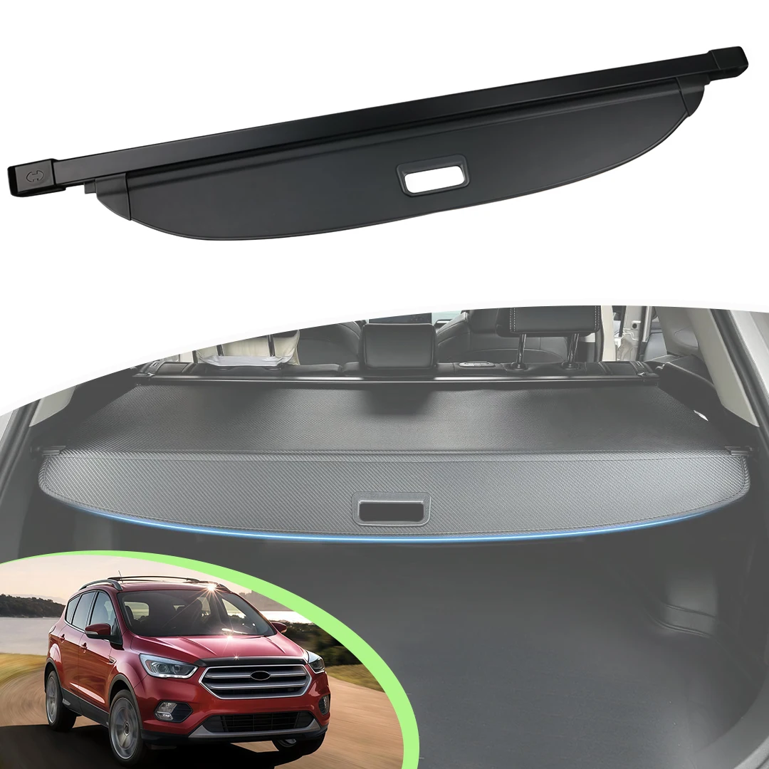 

Cargo Cover fits for Ford Escape 2013-2019 Retractable Trunk Cover Shield Shade Privacy Screen Accessories