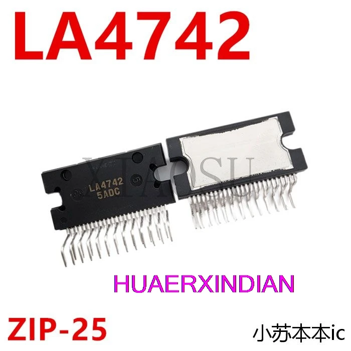 New Original  LA4742 4742 ZIP-25 IC