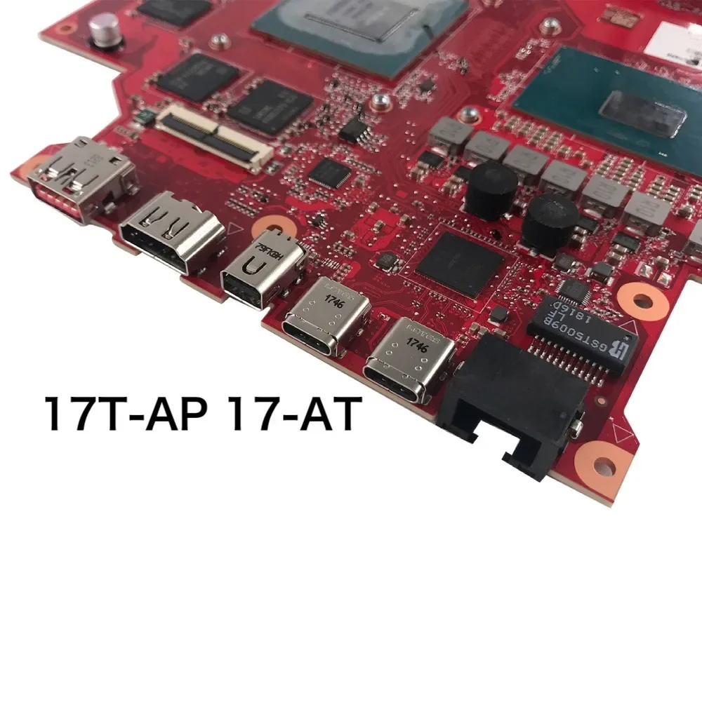 Placa-mãe para laptop HP OMEN X 17T-AP 17-AT DA0G3CMBCH0 940622 -001 940622 -601 Placa-mãe 100% testada OK totalmente funcionando frete grátis