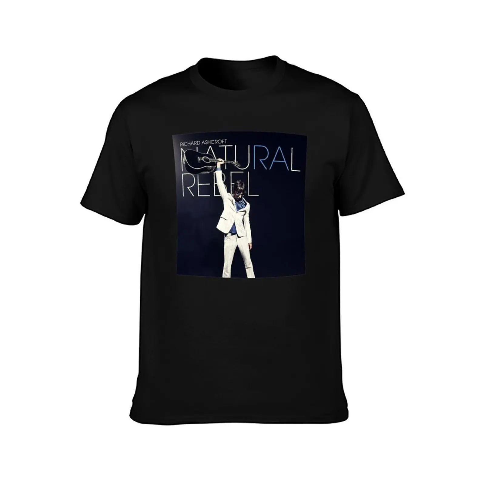 ENGLISH SINGER MOST POPULAR RICHARD ASHCROFT T-Shirt Thanksgiving Casual Tee