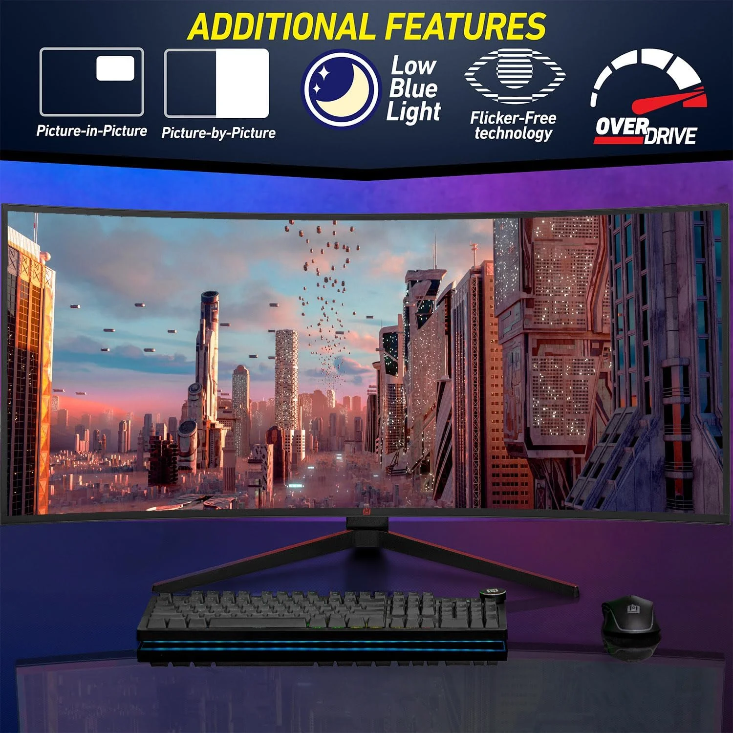 Monitor Nano IPS ultra-amplo curvo de 40 polegadas, 5120x2160 5K2K, 21:9, HDR10, AdaptiveSync, 100% sRGB, HDMI 2.0, DP, USB-C