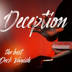 Deception by Ilya Melyukhin Gimmick Cards Magic Tricks Illusions Deck Vanish Super Visual Magic Props Close up Street Magic Toys