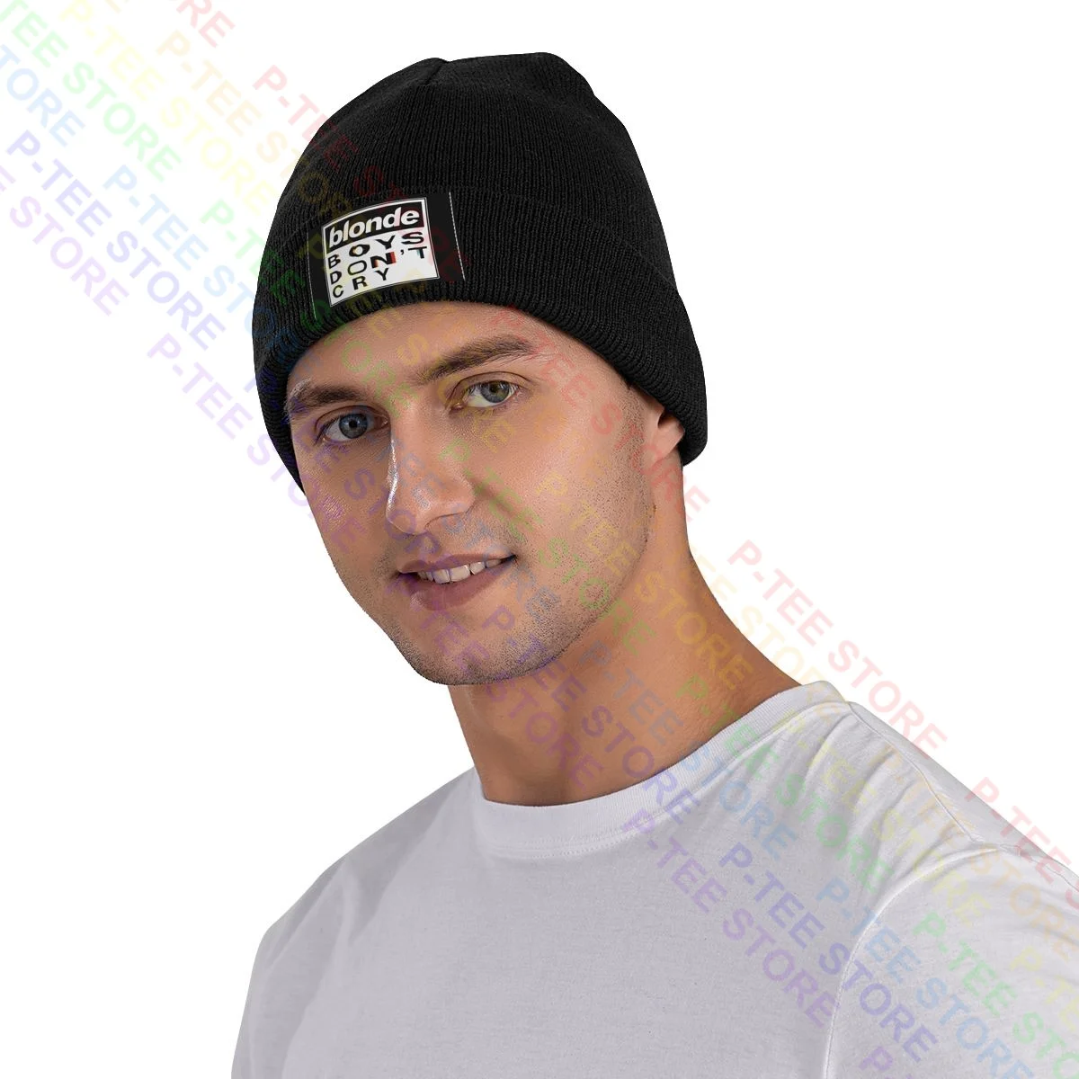 Blonde meninos dont t cry tour oceano concerto de música frank solo malha gorro chapéu gorro boné legal confortável