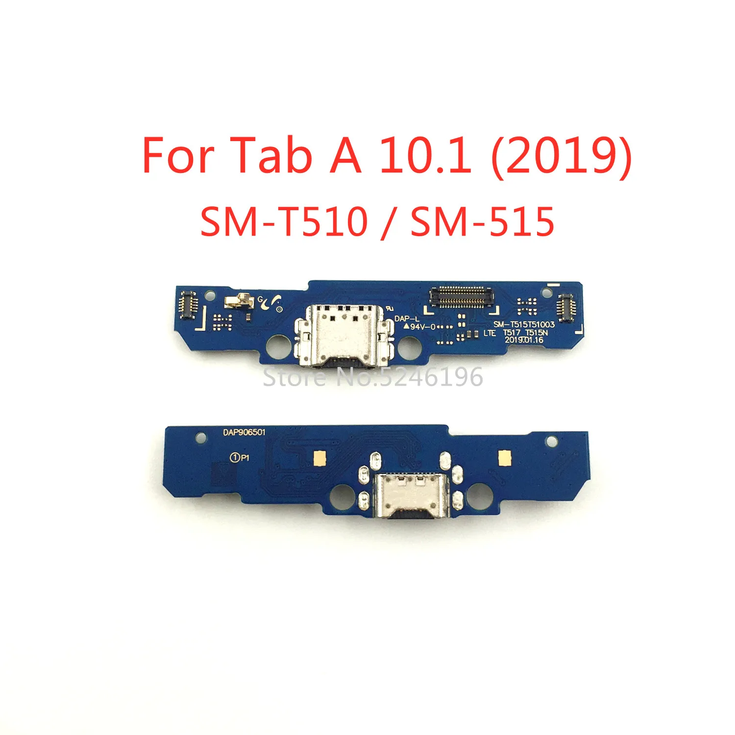 1pcs USB Charging Port Base Charger For Samsung Tab A 10.1 (2019) SM-T510 Samsung Tab A 10.1 (2019) SM-T515 T515N Replace Part