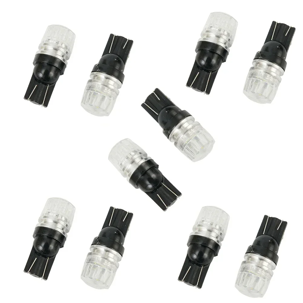 

10pcs Car LED Light Bulbs 6000K White Base Led For License Plate Tag Light, &Interior Package Light (Dome,Map,Door,Trunk