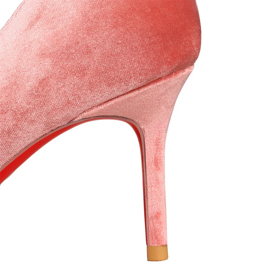 Kobiety seksowna strona wycięcia cienkie buty koreański Pointy Toe moda płytkie kobieta pompy wysokie szpilki buty ślubne damskie