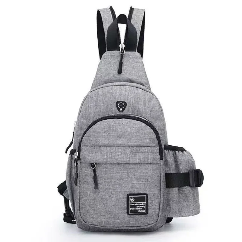 Men Fashion Crossbody Bag Travel Messenger Bag for Men Couples Women Canvas Shoulder Chest  Bags Backpacks