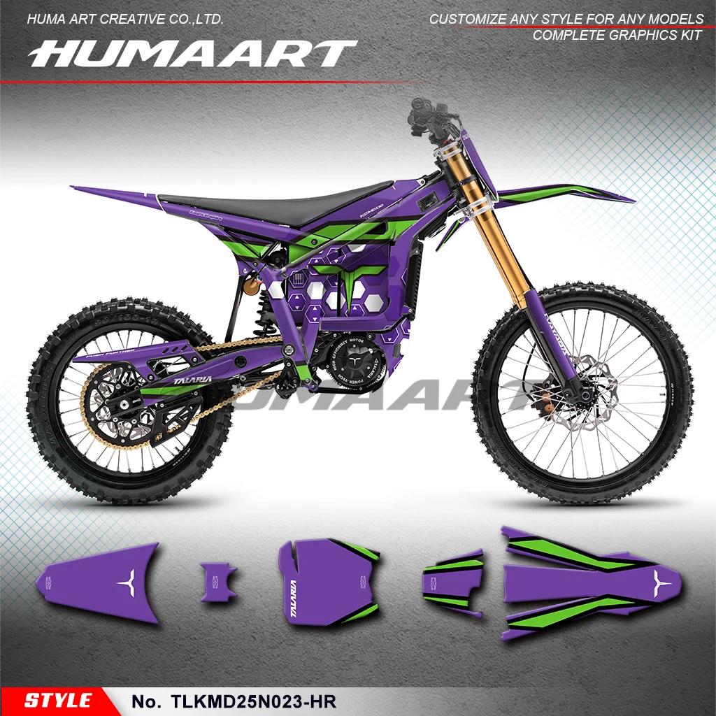 

HUMAART Racing Sticker Wrapping for TALARIA KOMODO, Rebuilding, Style No.TLKMD25N023-HR