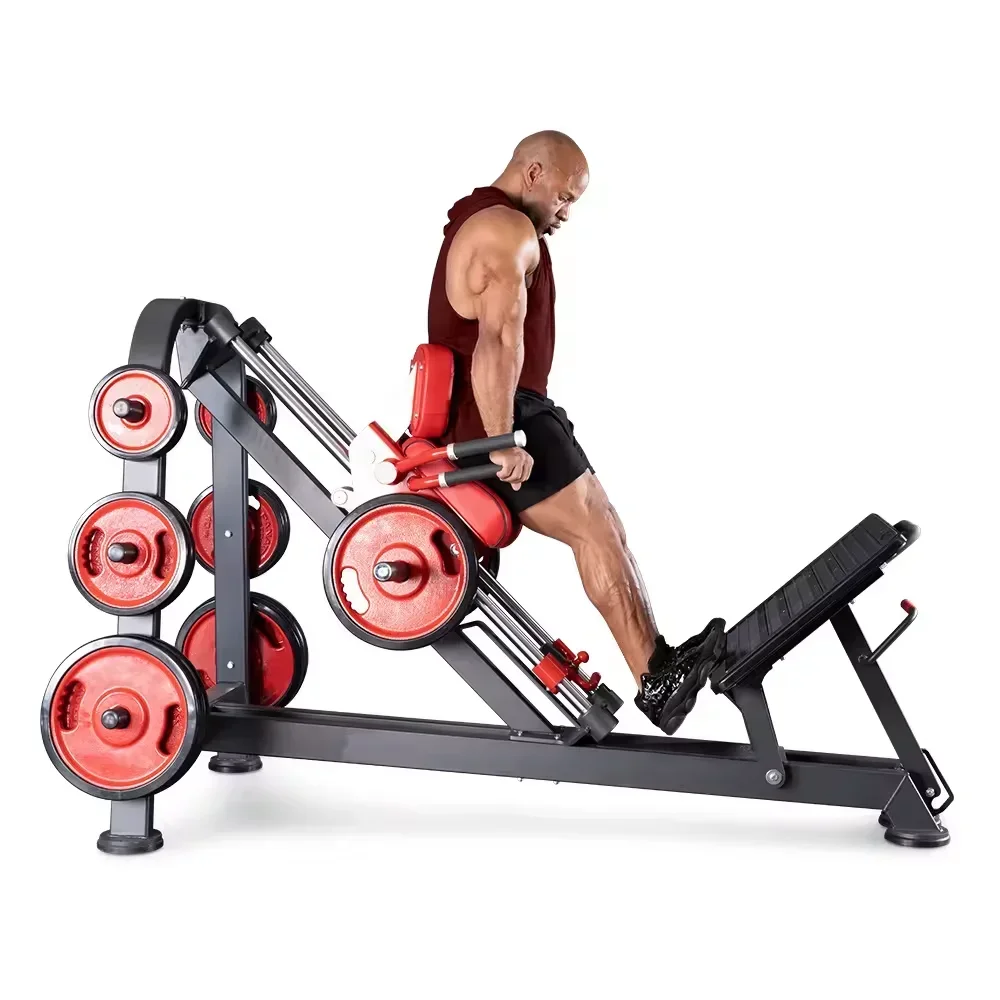 Professional leg and calf fitness equipment, machine squat set