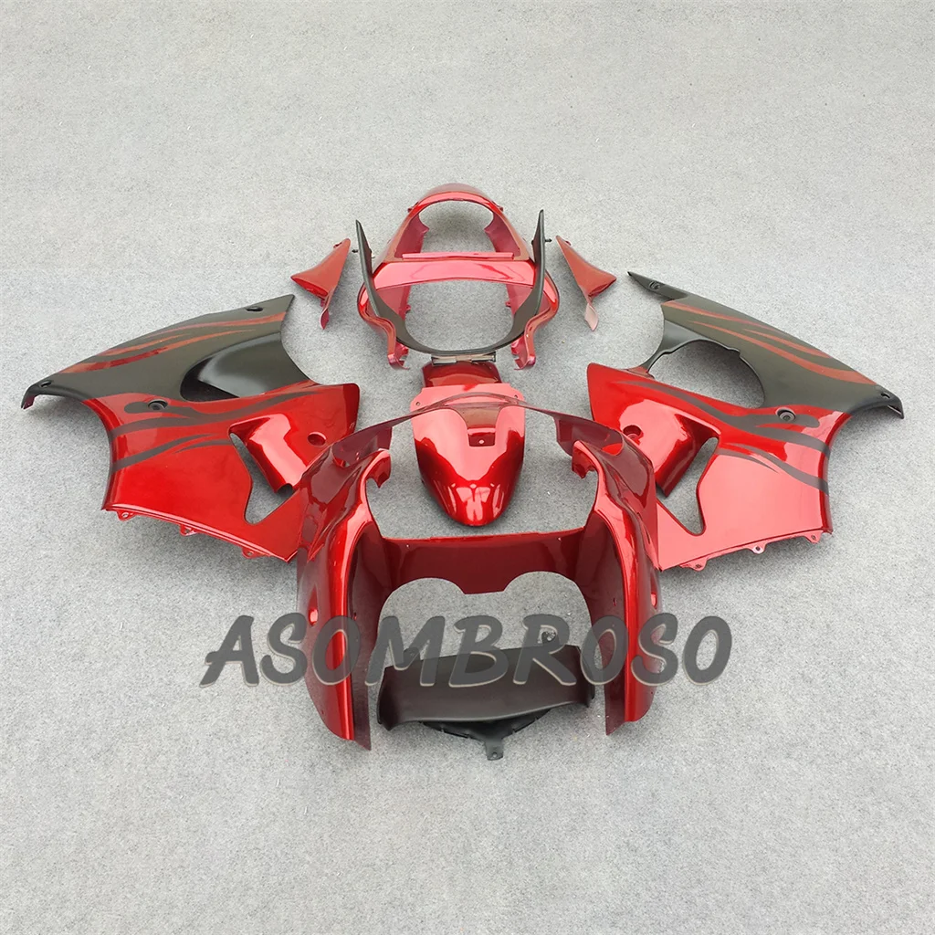 Fit for KAWASAKI 00 01 02 ZX6R 2000 2001 2002 ZX-6R ZX 6R ABS Fairing Kit Road Racing Body Rebuild Street Sport Bodywork Parts