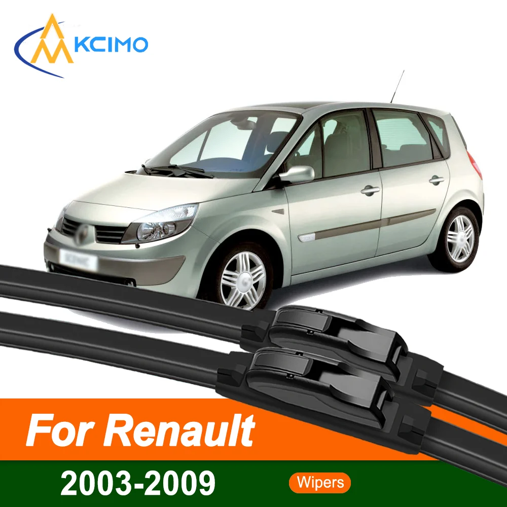 

For Renault Scénic II 2003–2009 2004 2005 2006 2007 2008 Front Wiper Blades Car Windscreen Windshield Window Wiper Accessories