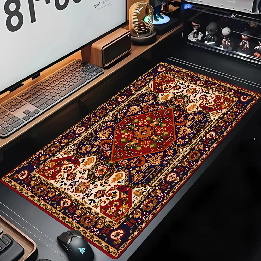 Turkey Persian Bohemian Mousepad Large Gaming Mouse Pad LockEdge Thickened Computer Keyboard Table Desk Mat
