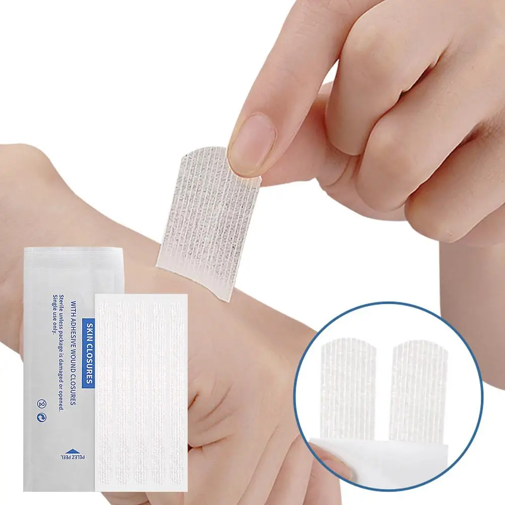 Wound Skin Closure Strips Postpartum Wound Repair Cosmetic Free Surgery Strip Adhesive Suture Steri Surgical Medical Tape M7C6