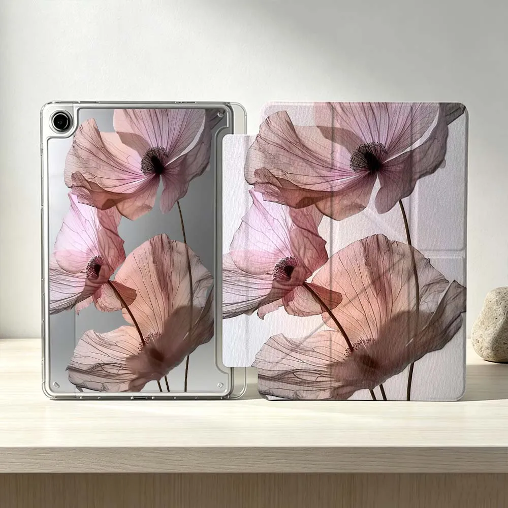 

Art Design Petals For Samsung Galaxy Tab S10 S9 S8 S7 S6 A11 A10 A9 FE Plus Lite Foldable 3Y Tablet Case Soft