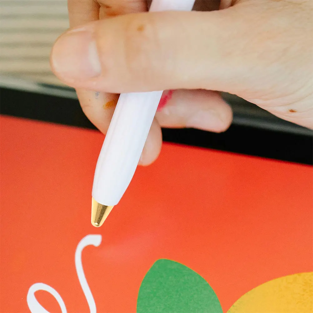 

4pcs Capacitive Stylus Pen Tips Replacement Touch Screen for Tablets Durable Precise Control Plastic Golden