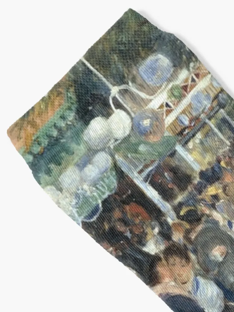 Renoir calcetines de escena de baile, calcetines bonitos