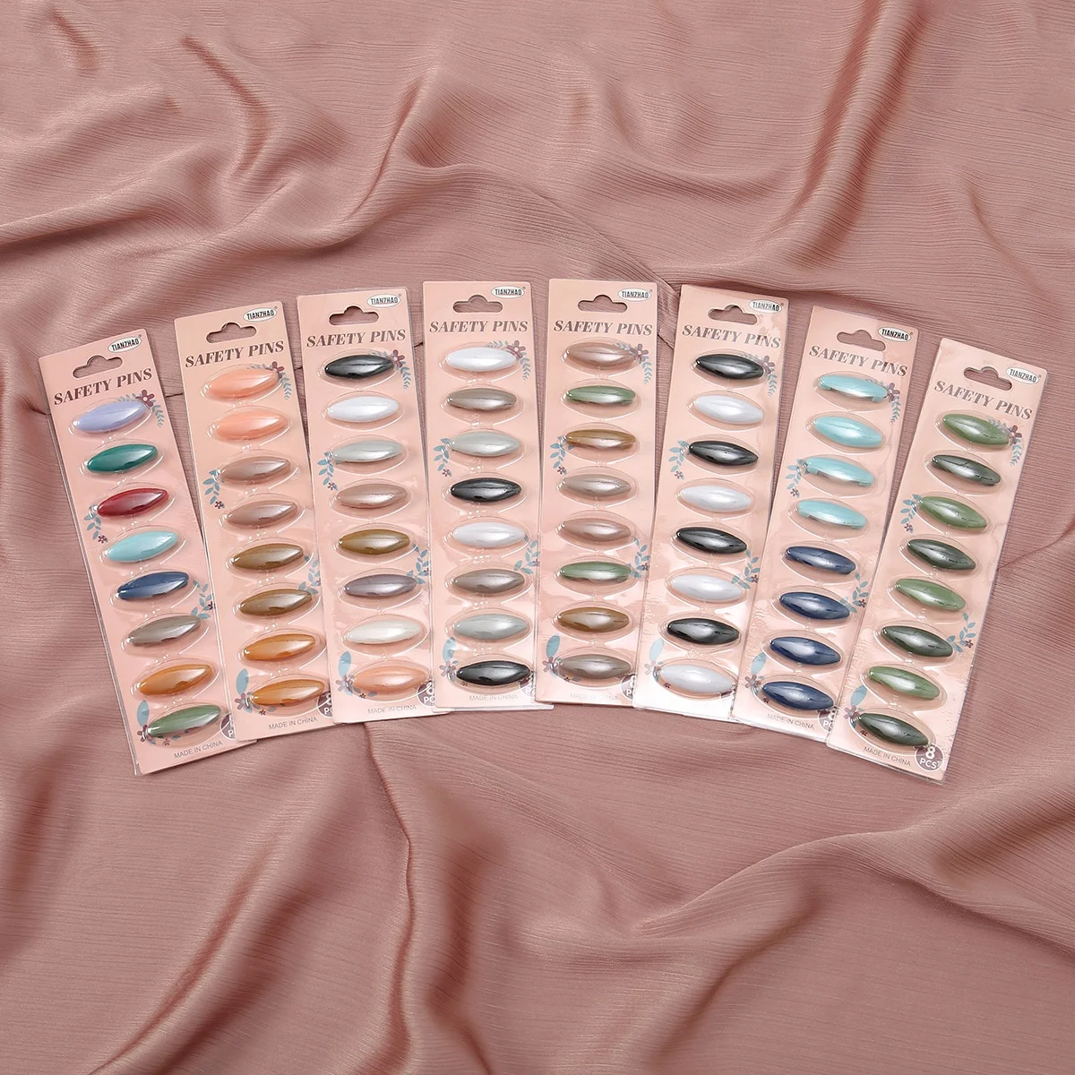 

Набор булавок для хиджаба с жемчугом и матовым жемчугом, нескользящие аксессуары для мусульманского хиджаба, модный универсальный зажим для укладки хиджаба Com