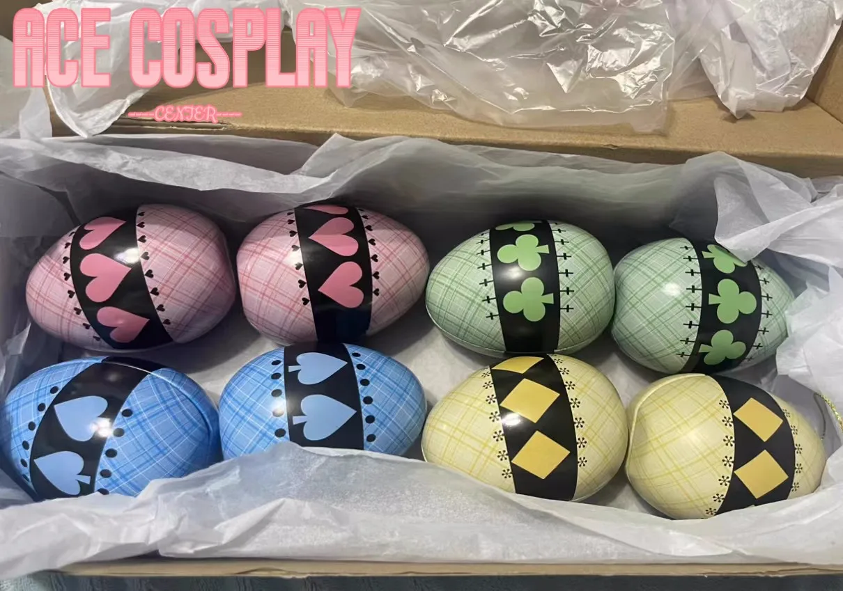 Amu Hinamori Cosplay corazones huevos tanque de almacenamiento Prop hecho